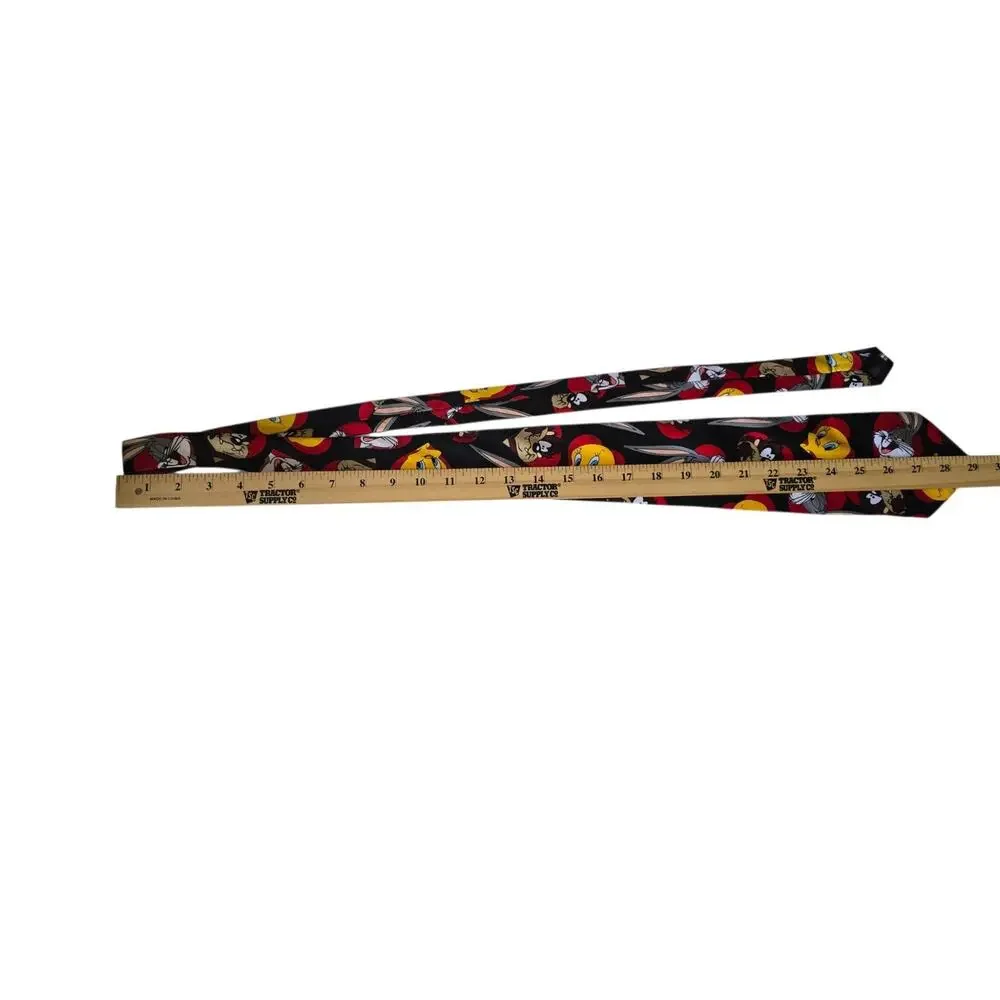 Looney Tunes Mania Tweety, Taz, Bugs Character Tie 100% Polyester